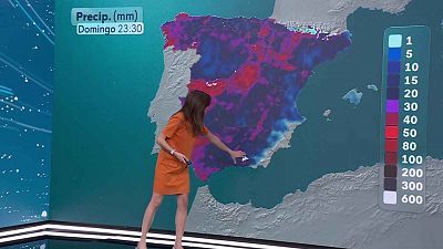 Las temperaturas aumentan de forma generalizada en la Península y Baleares, más acusadamente las máximas