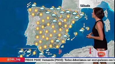 Las temperaturas bajan en el norte, el área mediterránea y en Canarias