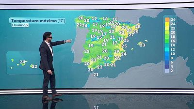 Las temperaturas máximas ascenderán de forma moderada en el centro y noroeste peninsular