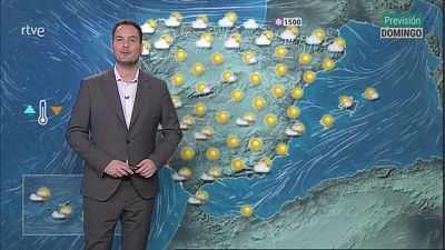 Las temperaturas máximas bajarán en el área mediterránea y valle del Ebro, y subirán en el resto