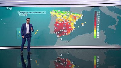 Las temperaturas máximas descenderán de forma moderada en Galicia y Cantábrico