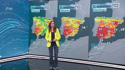 Las temperaturas máximas descenderán en el extremo noroeste peninsular y litorales mediterráneos