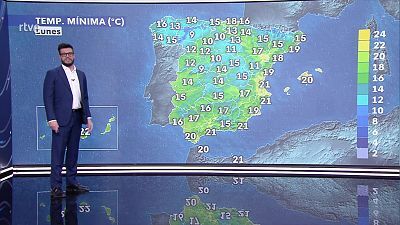 Las temperaturas máximas descenderán en el noroeste peninsular y medianías de Canarias