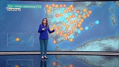 Las temperaturas máximas tienden a bajar en Cataluña, Aragón y Comunidad Valenciana