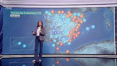 Las temperaturas subirán, salvo en zonas de Andalucía y el área mediterránea, donde permanecerán sin cambios