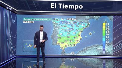 Las temperaturas tienden a aumentar generalizadamente en la Península