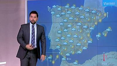 Llega un nuevo frente de lluvias a Galicia y las temperaturas se mantienen bajas