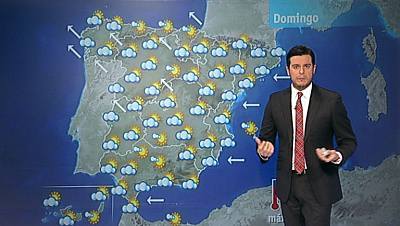 Lluvia y viento fuerte en Galicia y rachas en área cantábrica