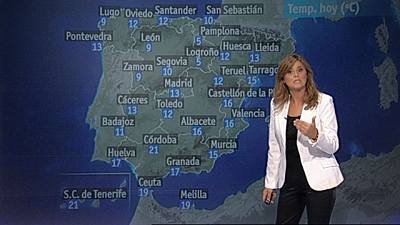 Lluvias débiles en Canarias y temperaturas con pocos cambios