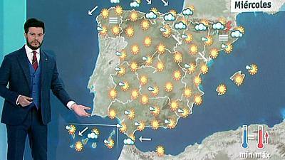 Lluvias débiles en el norte y suben las temperaturas en casi toda España