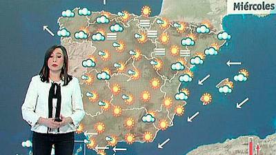 Lluvias débiles en Galicia, Girona y Canarias