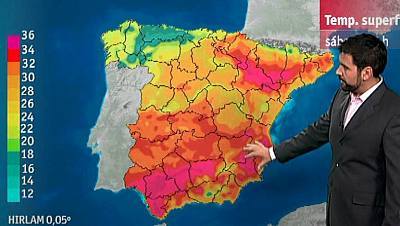 Lluvias débiles en Galicia y el Cantábrico