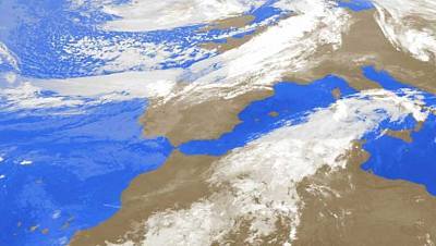 Lluvias en Andalucía y Pirineos y descenso generalizado temperaturas