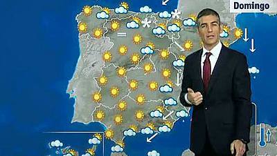 Lluvias en Baleares, Levante y Canarias y nevadas en cotas bajas al sudeste