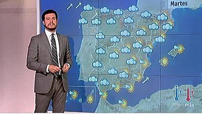 Lluvias en el centro de España
