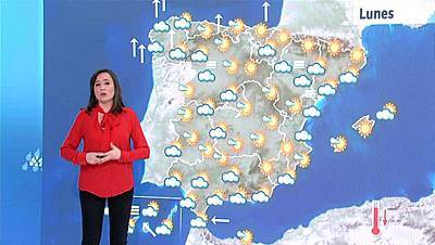 Lluvias en el oeste de Galicia y bajada de temperaturas en el interior