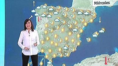 Lluvias en Galicia, despejado en el resto y aumento de temperaturas