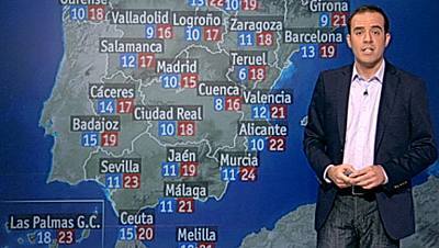 Lluvias en Galicia y temperaturas en ligero ascenso en el interior