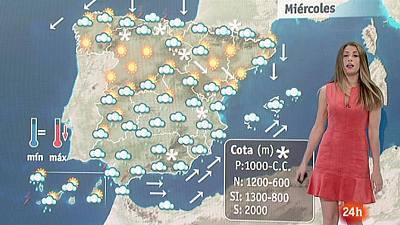 Lluvias fuertes en el norte y Andalucía y frío polar