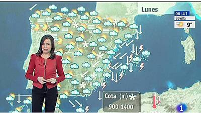 Lluvias muy intensas en la zona del Mediterráneo con alerta en varias provincias
