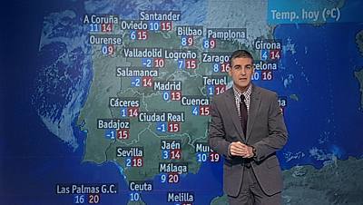 Lluvias persistentes y viento en Galicia