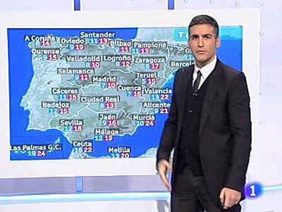 Mañana, nevadas en Navarra y Aragón y precipitaciones en el Norte - 14/11/10