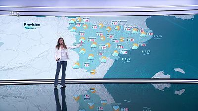 Máximas aumentan de forma notable en Galicia y aumentan en general menos Canarias, Cantábrico oriental y Ebro