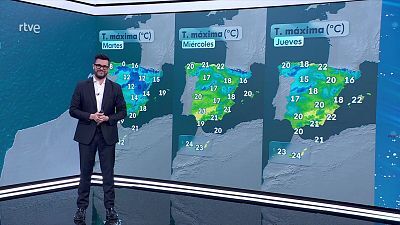 Máximas aumentarán en los archipiélagos y Pirineos y descenderán en este de la meseta Norte y Sistema Ibérico