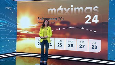 Máximas bajan en Galicia, suben en Cantábrico oriental, Pirineos, meseta Norte, sistema Ibérico y Ebro