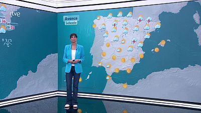Máximas en ligero descenso en la fachada mediterránea y archipiélagos, más en el suroeste peninsular