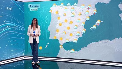 Máximas superiores a 34-36 grados en medio y bajo Ebro, sudeste, Ampurdán, Mallorca, Ibiza y Guadalquivir