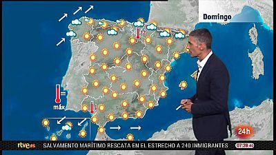 Mucho calor en el este peninsular y soleado en el resto de España