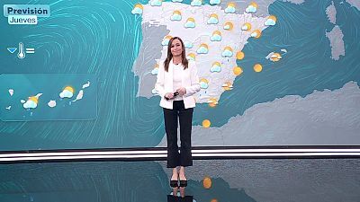 Nevadas en el extremo norte de Castilla y León, así como en la Ibérica, este del Sistema Central y puntos de Navarra y del Pirineo occidental