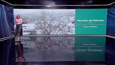 Nevadas en las montañas de la Península y áreas próximas. Intervalos de viento fuerte y rachas muy fuertes en el Cantábrico