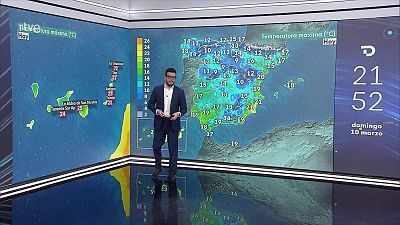 Nevadas significativas en montañas de la mitad norte