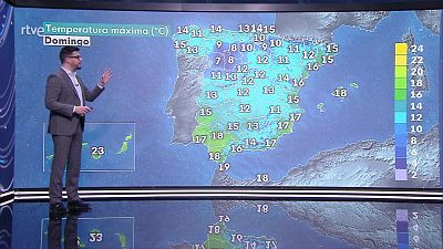 Nieblas con posibilidad de ser localmente persistentes en la meseta Norte e interior de Lugo