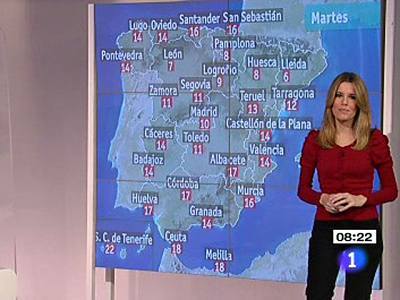 Nieblas persistentes en Castilla y León, Aragón y Cataluña - 18/01/11