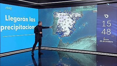 Nieblas persistentes en la meseta Norte y en las depresiones del nordeste, que puntualmente podrán ser engelantes