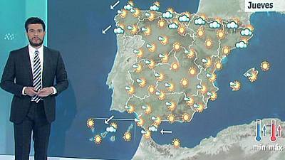 Nubes en el País Vasco, Navarra, Pirineos y nordeste de Cataluña