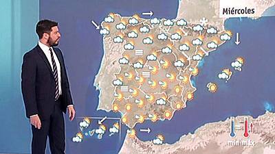 Nubes y lluvias en el norte y Baleares, y sol en el resto