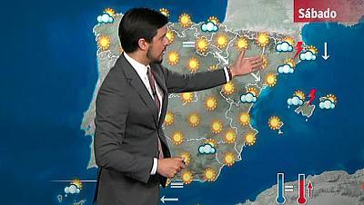 Nuboso en Galicia y Cantábrico, y viento fuerte en Canarias
