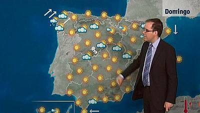 Poco nuboso en toda España y ascenso general de las temperaturas