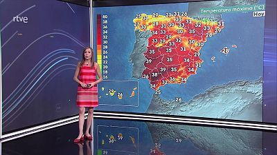 Posibilidad de algunos chubascos o tormentas en el interior de Galicia y la cordillera Cantábrica