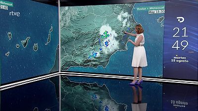 Posibilidad de tormentas acompañadas de viento fuerte o muy fuerte en las sierras del sureste