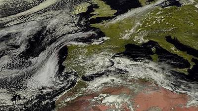 Posibilidad de tormentas en Pirineos, Cordillera Cantábrica y Melilla