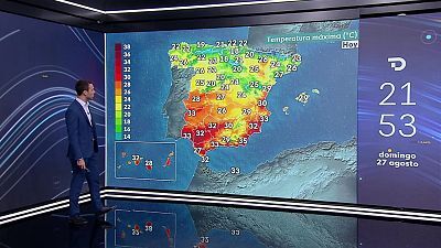 Posibles chubascos o tormentas fuertes en Cataluña, Pirineos, Baleares y Cantábrico oriental