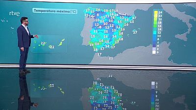 Precipitaciones con probabilidad de fuertes y persistentes en Cataluña y Aragón, Navarra, así como en Cádiz y Alborán.