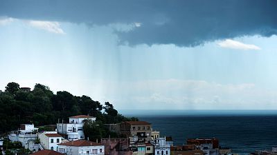 Precipitaciones en amplias zonas de la península