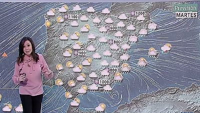 Precipitaciones en casi toda España, con nieve en el interior peninsular