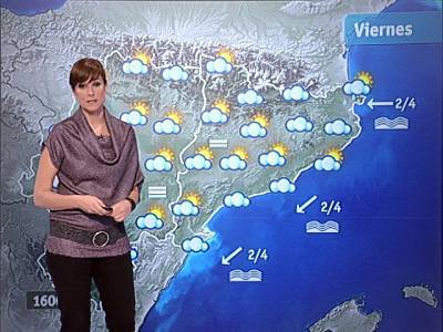 Precipitaciones en el oeste de Andalucía y lluvias débiles en el resto de España - 30/12/10